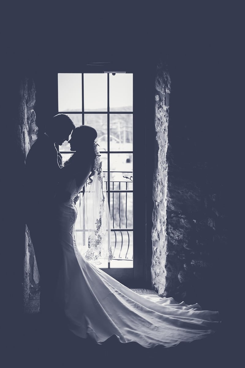 Groom in classic tuxedo